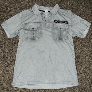 Authentic Affliction Polo Shirt - Men’s Medium